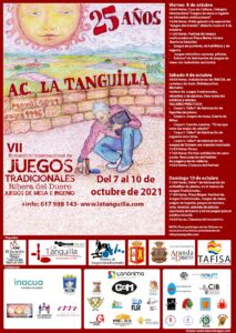 Cartel diseñado por Ángela con motivo del XXV aniversario de nuestra asociación