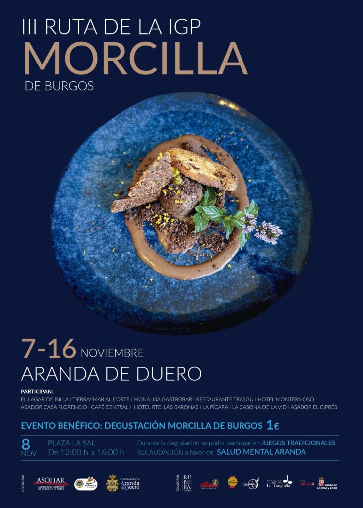 Cartel anunciador de la actividad.